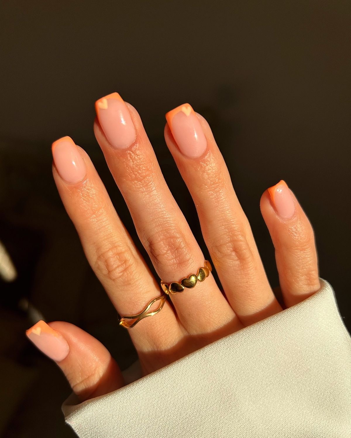 Stiletto line art nail design by Penelope Grace