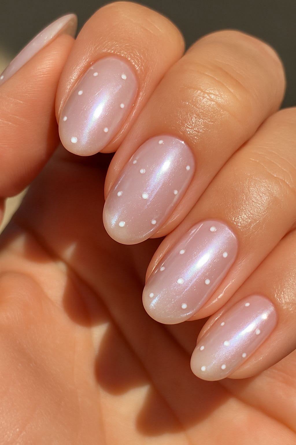Square abstract nail design by Aria Rose