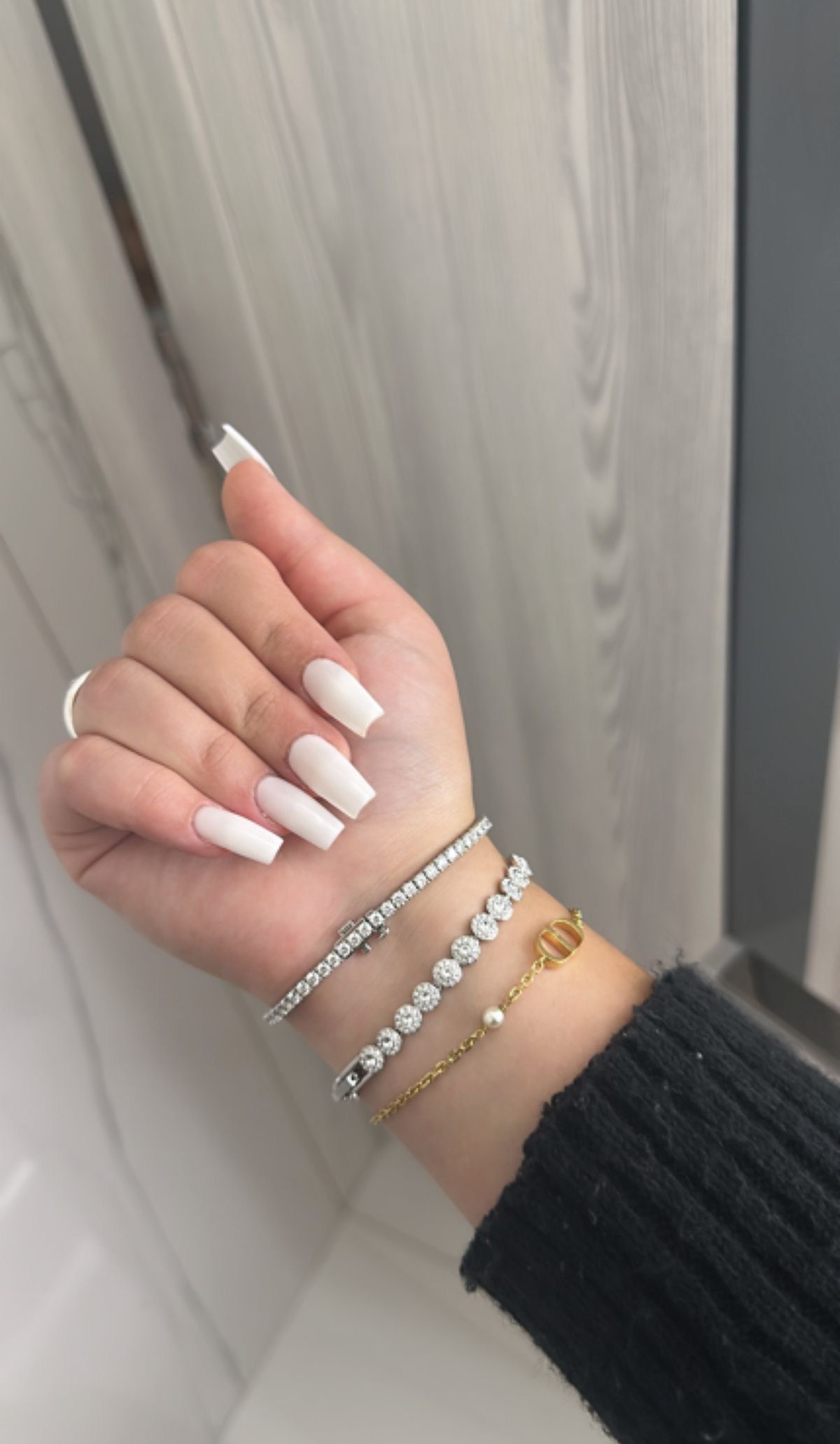 Square art nail design by Brooklyn Belle