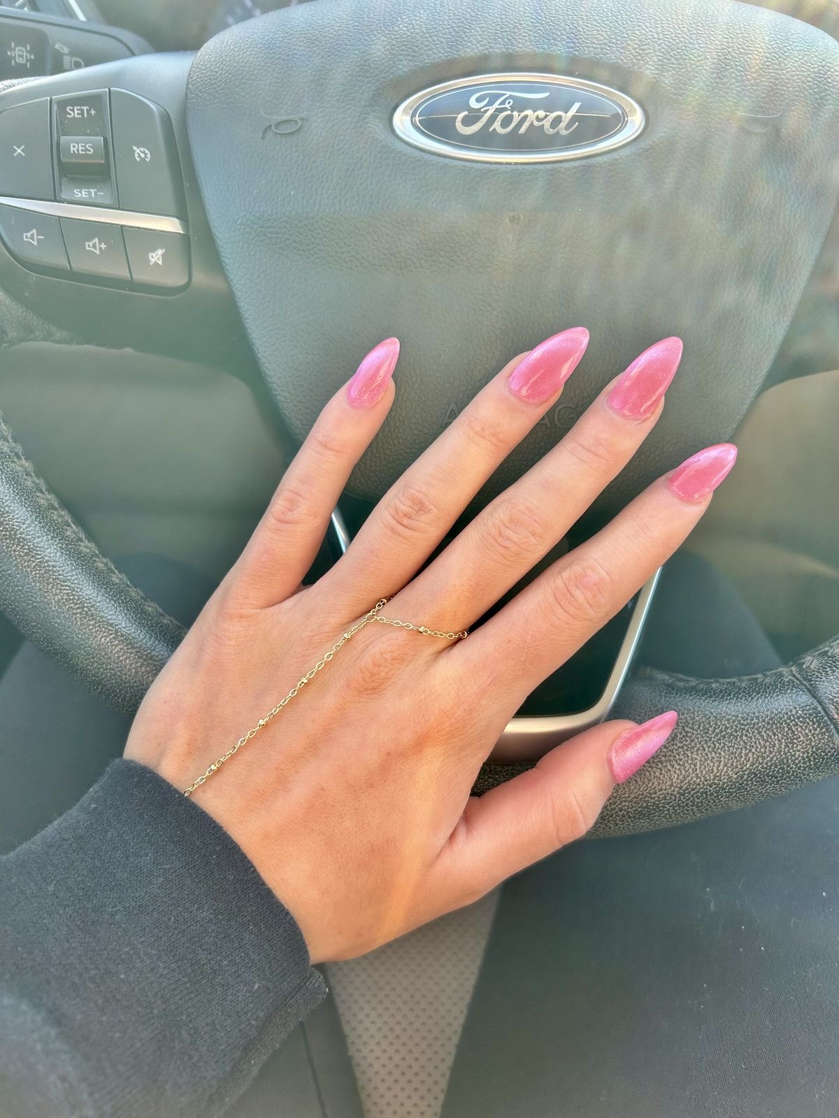 Squoval art nail design by Brooklyn Belle