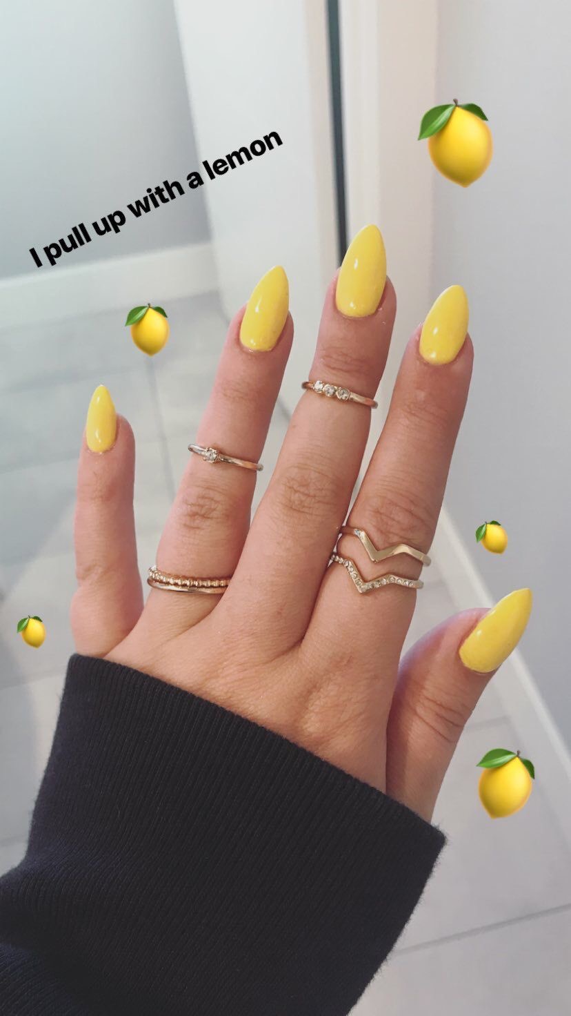 Square chrome French nail design by Brooklyn Belle