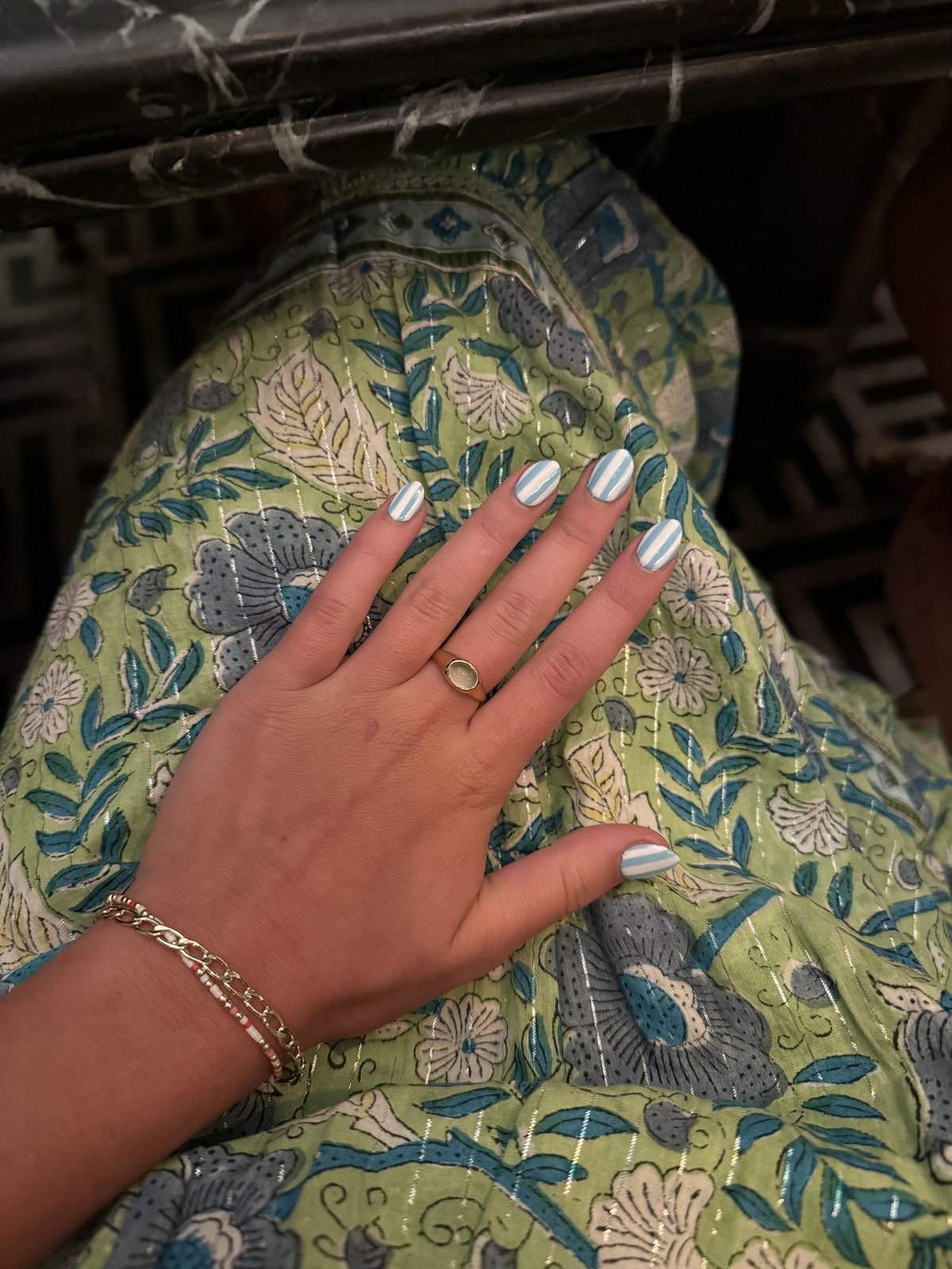 Squoval ombre nail design by Ruby Grace