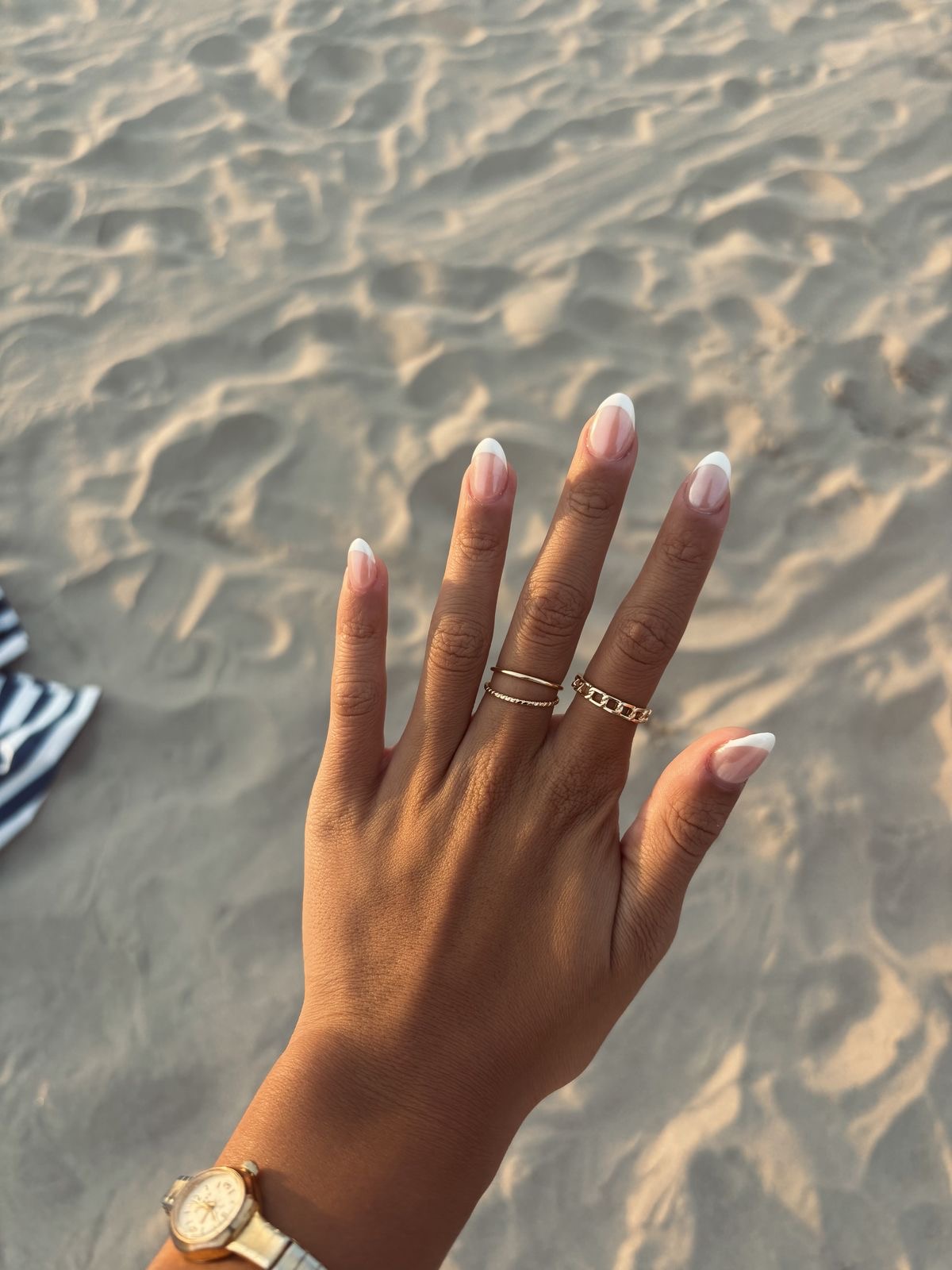 Squoval glazed nail design by Isla Bloom