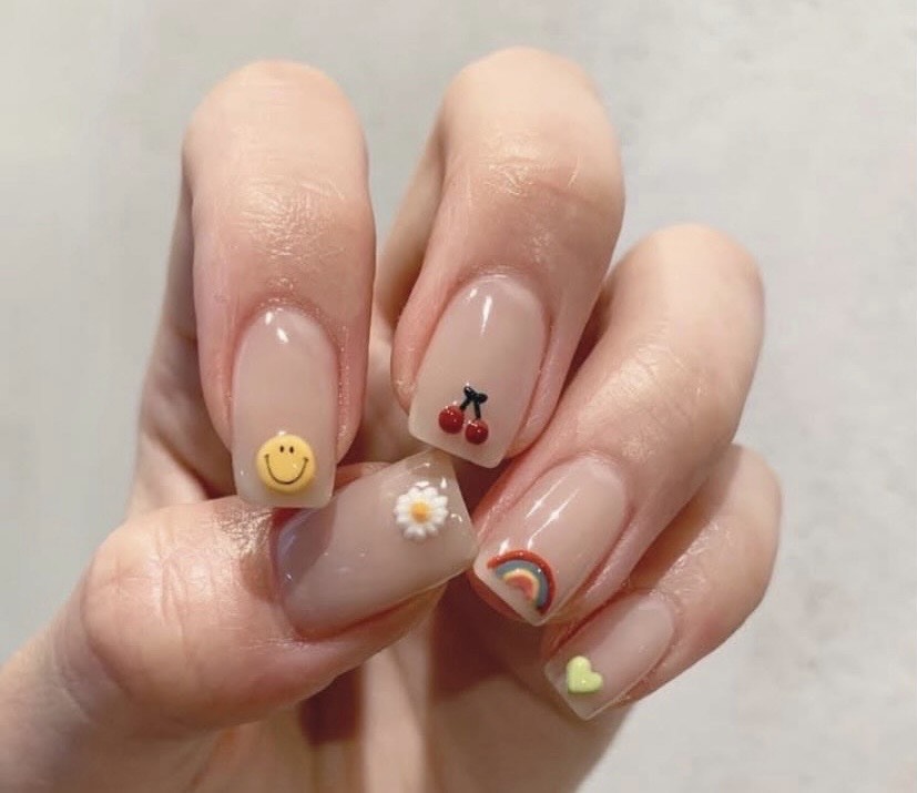 My nails colour nude #nails #colour #nude #viral #pictureviral 
