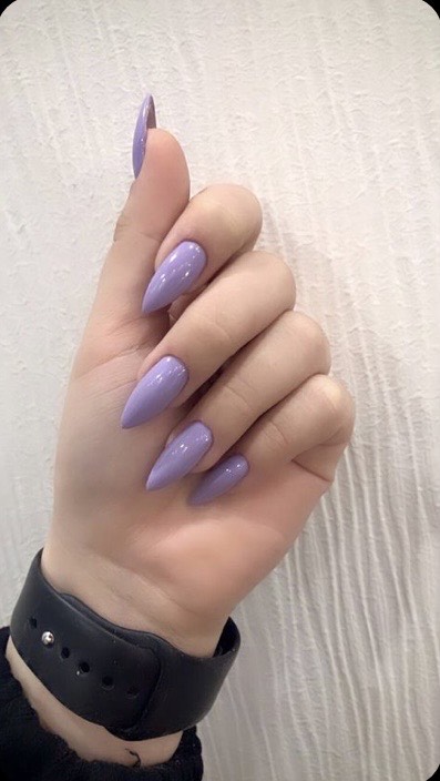 Nails Purple #nails #purple #viral