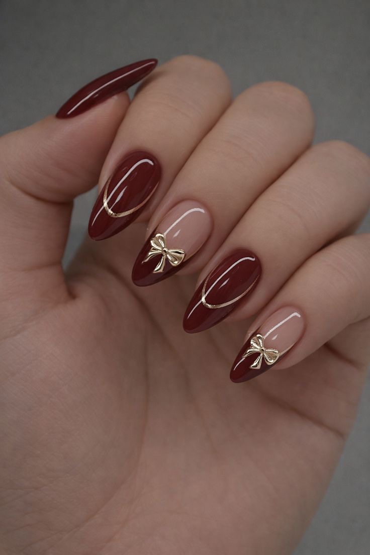Square abstract nail design by Zara Malik