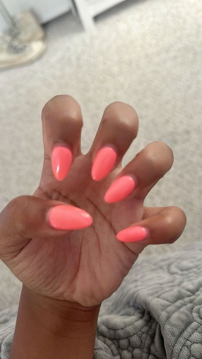 Square art nail design by Amara Okafor