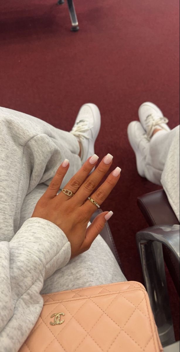 Oval rhinestone nail design by Amara Okafor