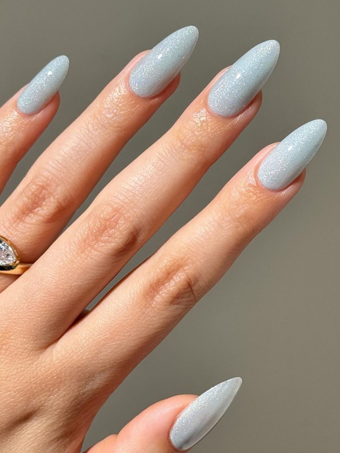 Squoval line art nail design by Zoe Hart