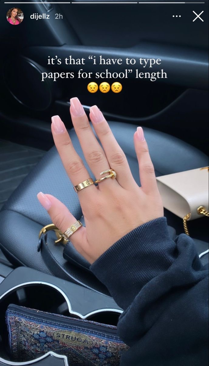 Square aura nail design by Jasmine Rose