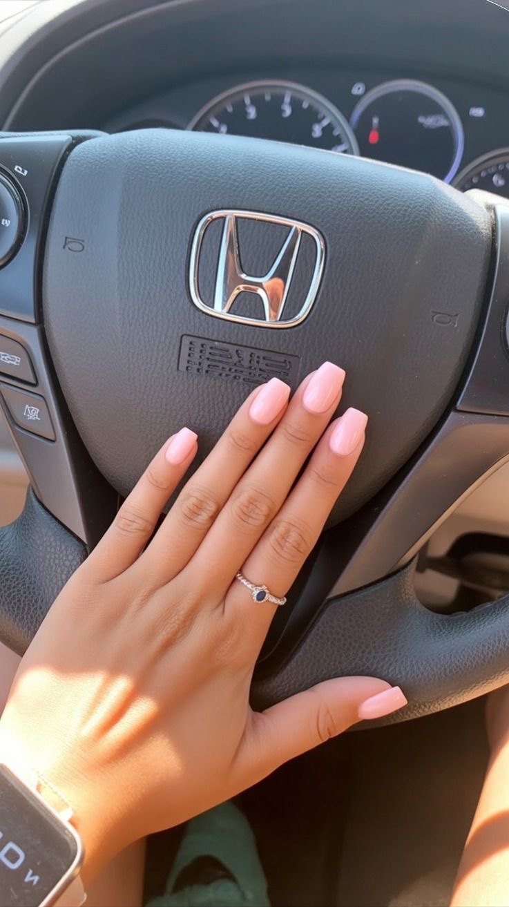Square art nail design by Jasmine Rose