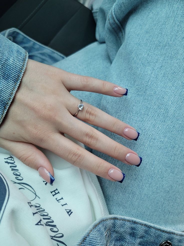 Stiletto geometric nail design by Chloe Park