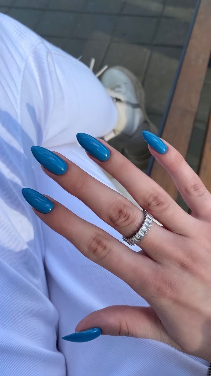 Stiletto character nail design by Chloe Park