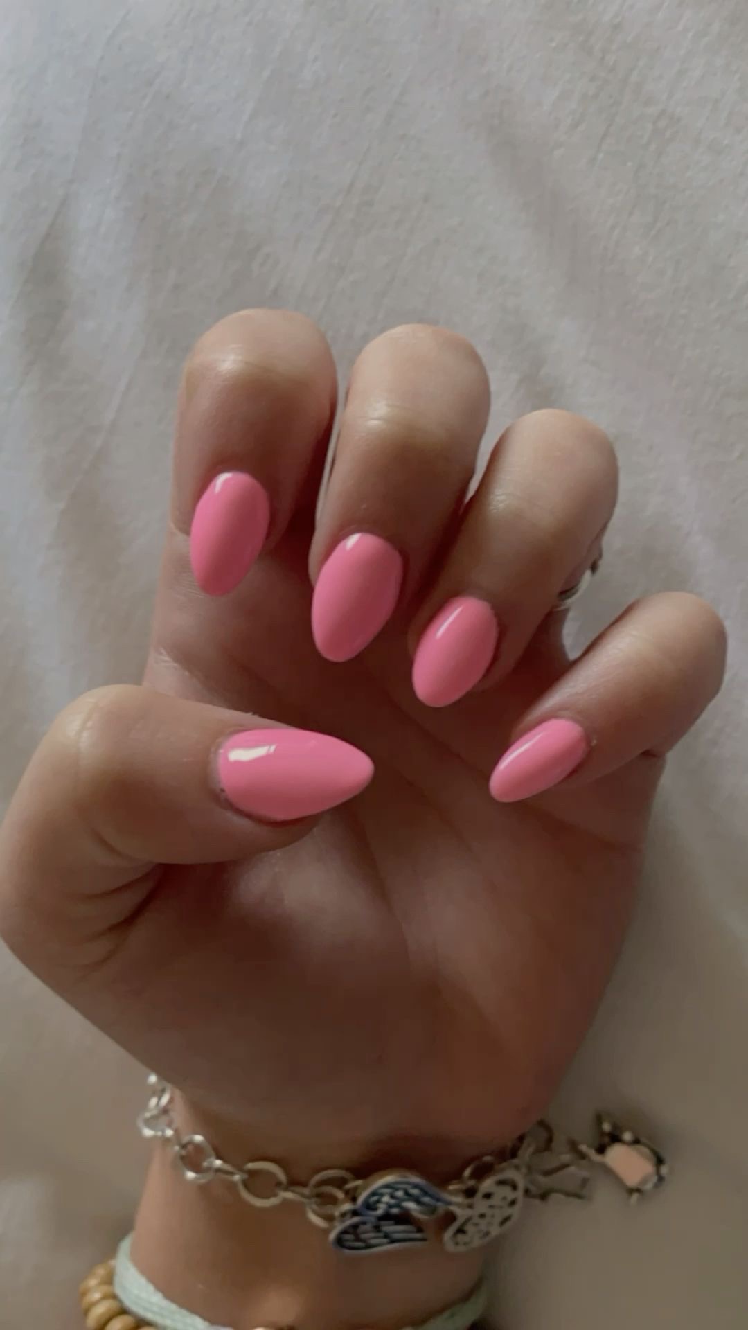 Almond character nail design by Paisley Rose