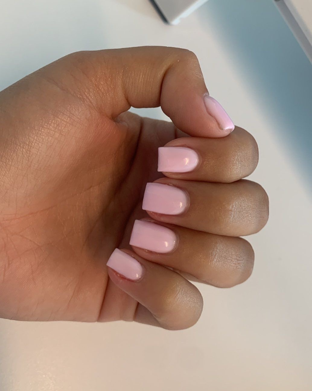 Stiletto geometric nail design by Freya Hansen