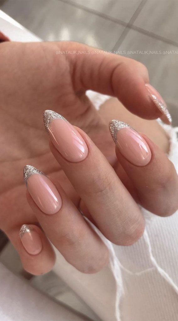 Square geometric nail design by Amelia Rose