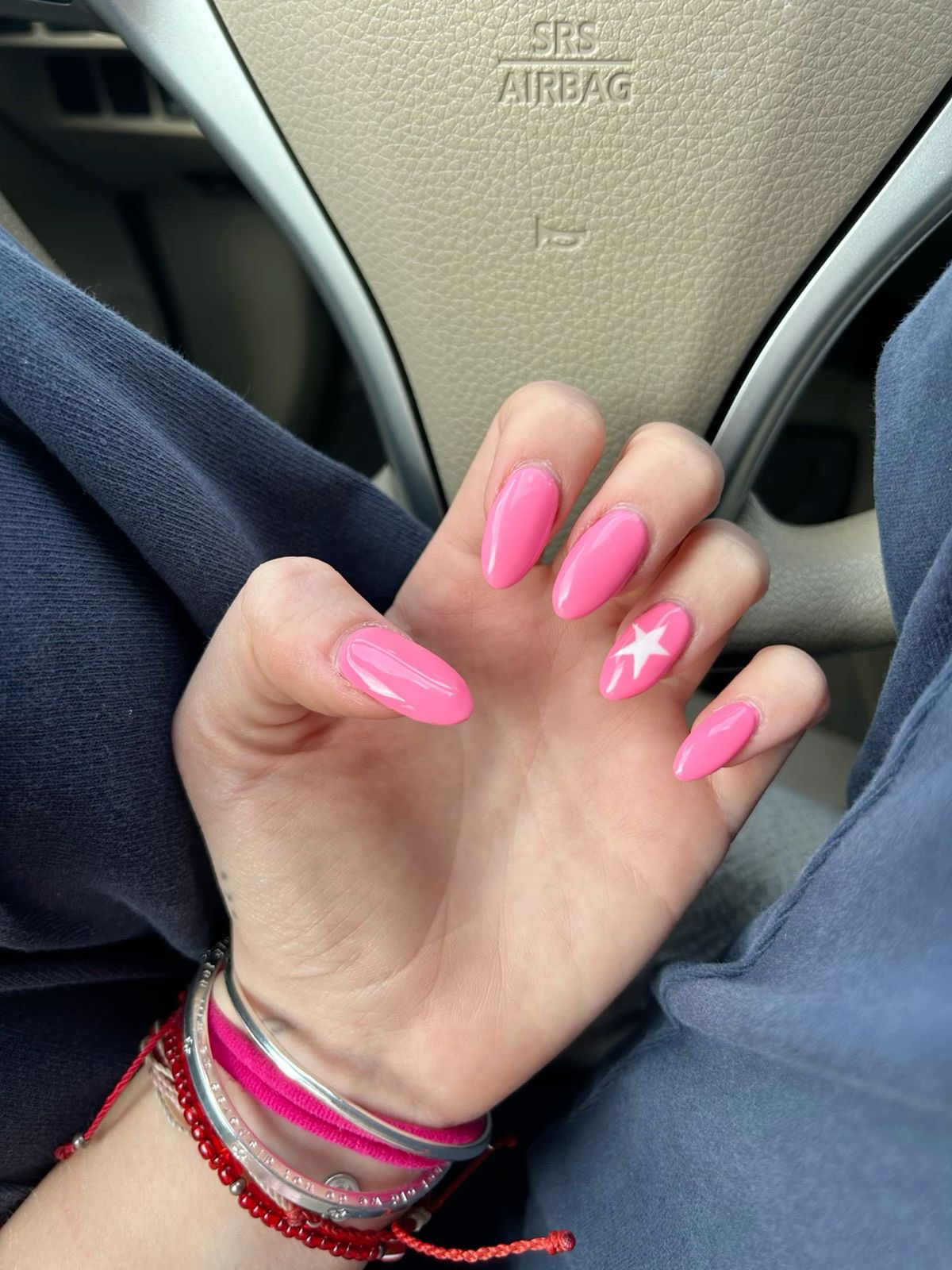 Square ombre nail design by Layla Grace