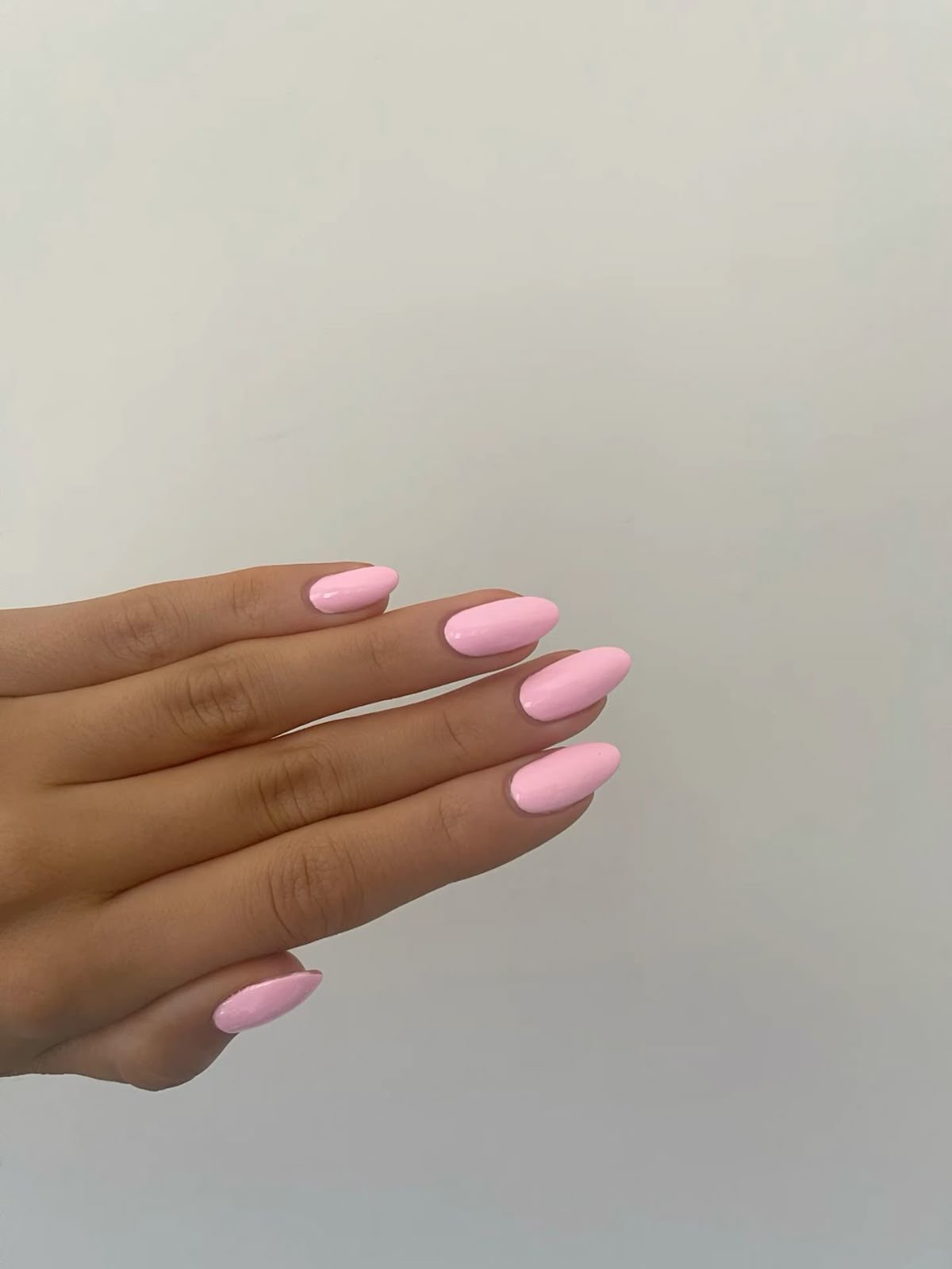 Square minimalist nail design by Layla Grace