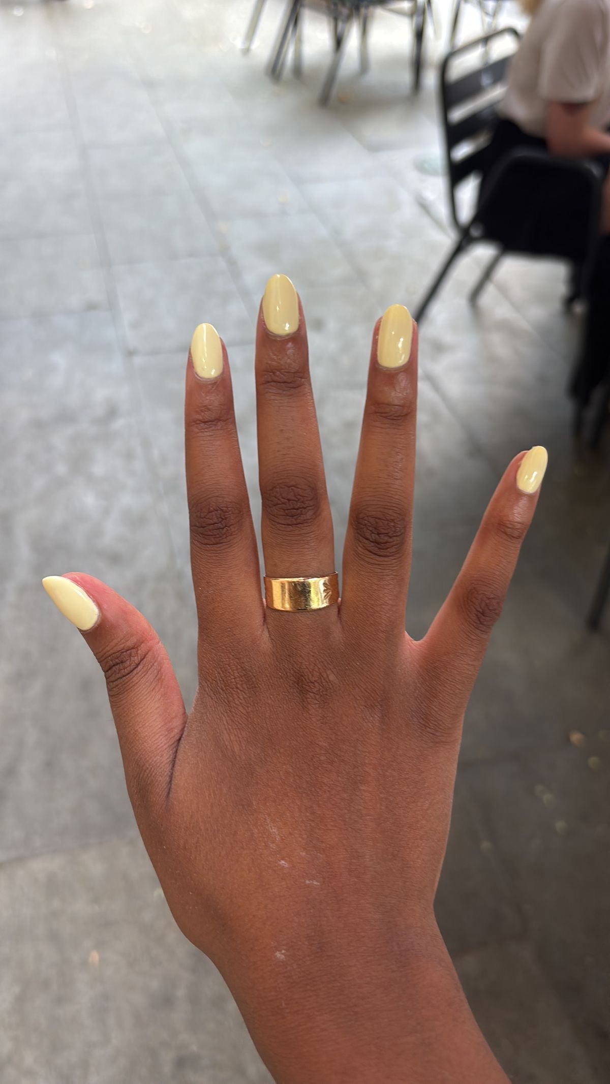 Square art nail design by Ruby Kate