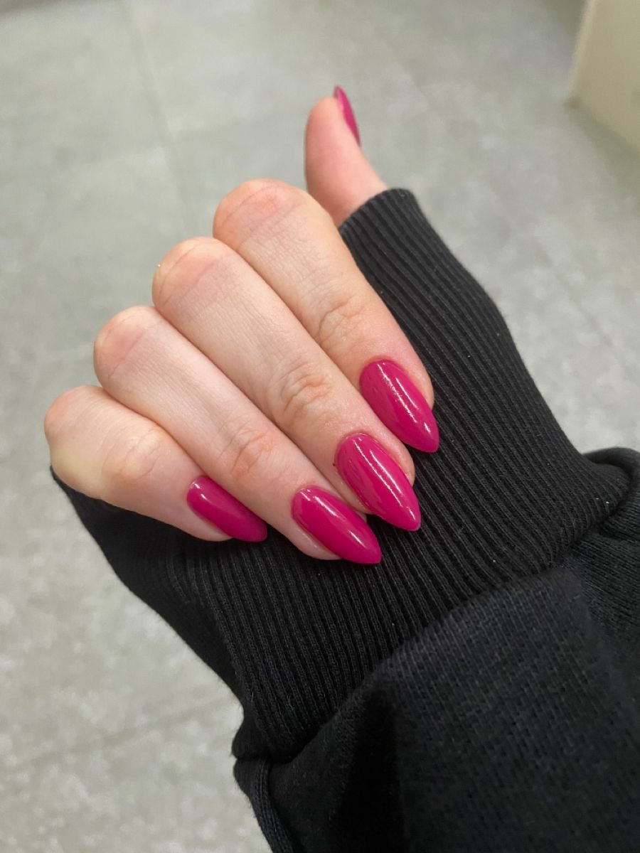 Squoval character nail design by Mila Grace