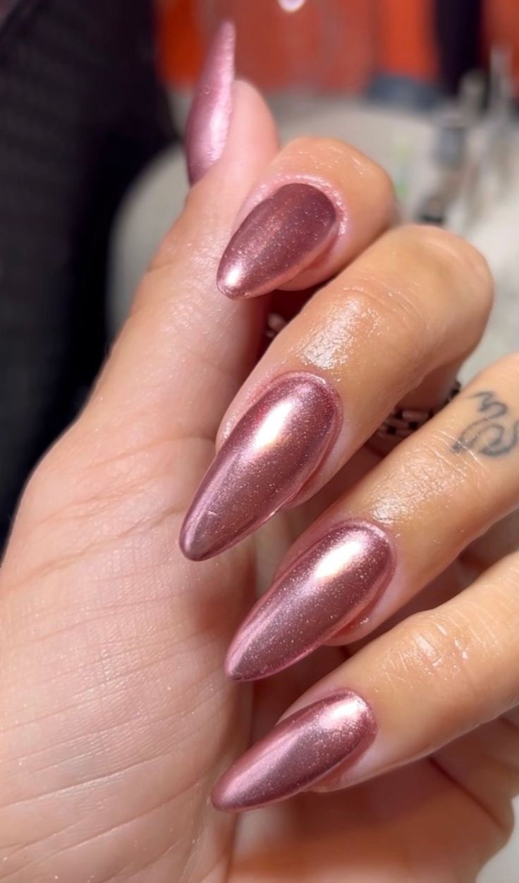 Stiletto ombre nail design by Serena Grace