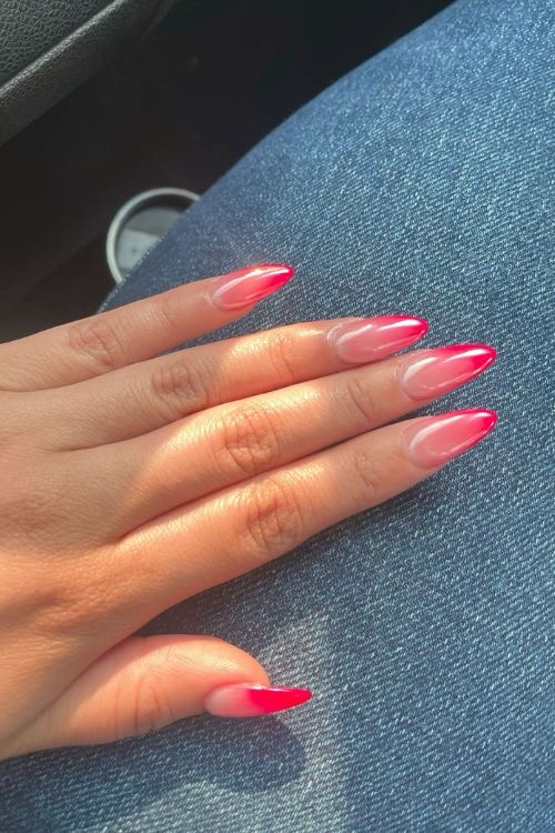 Stiletto marble nail design by Stella Rose
