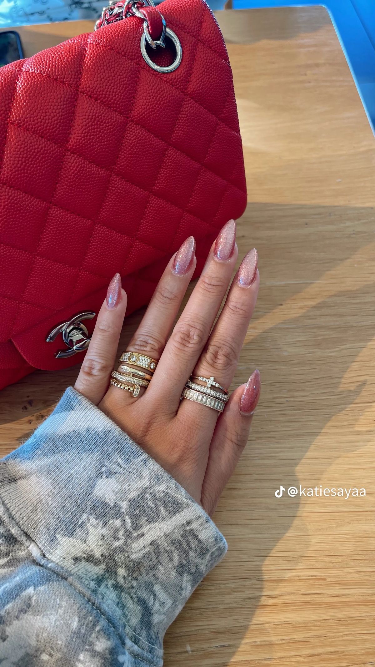 Square character nail design by Stella Rose