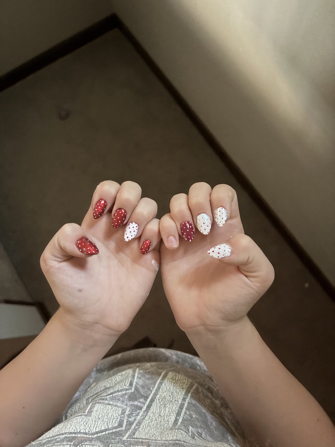 Did my nails for homecoming week!