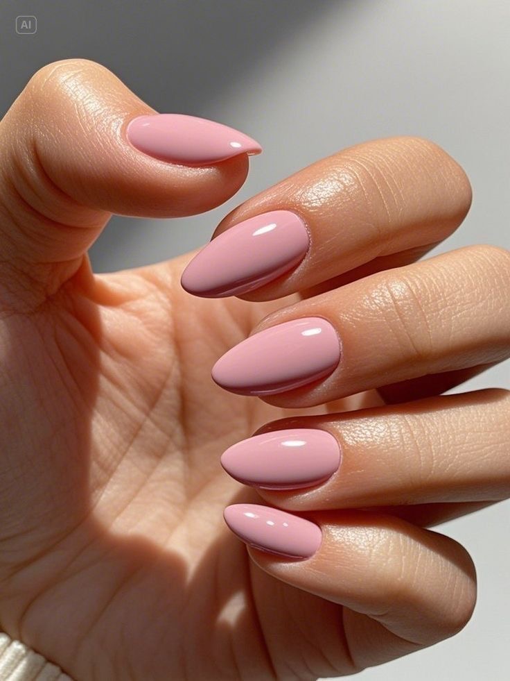 Squoval ombre nail design by Julia Bloom