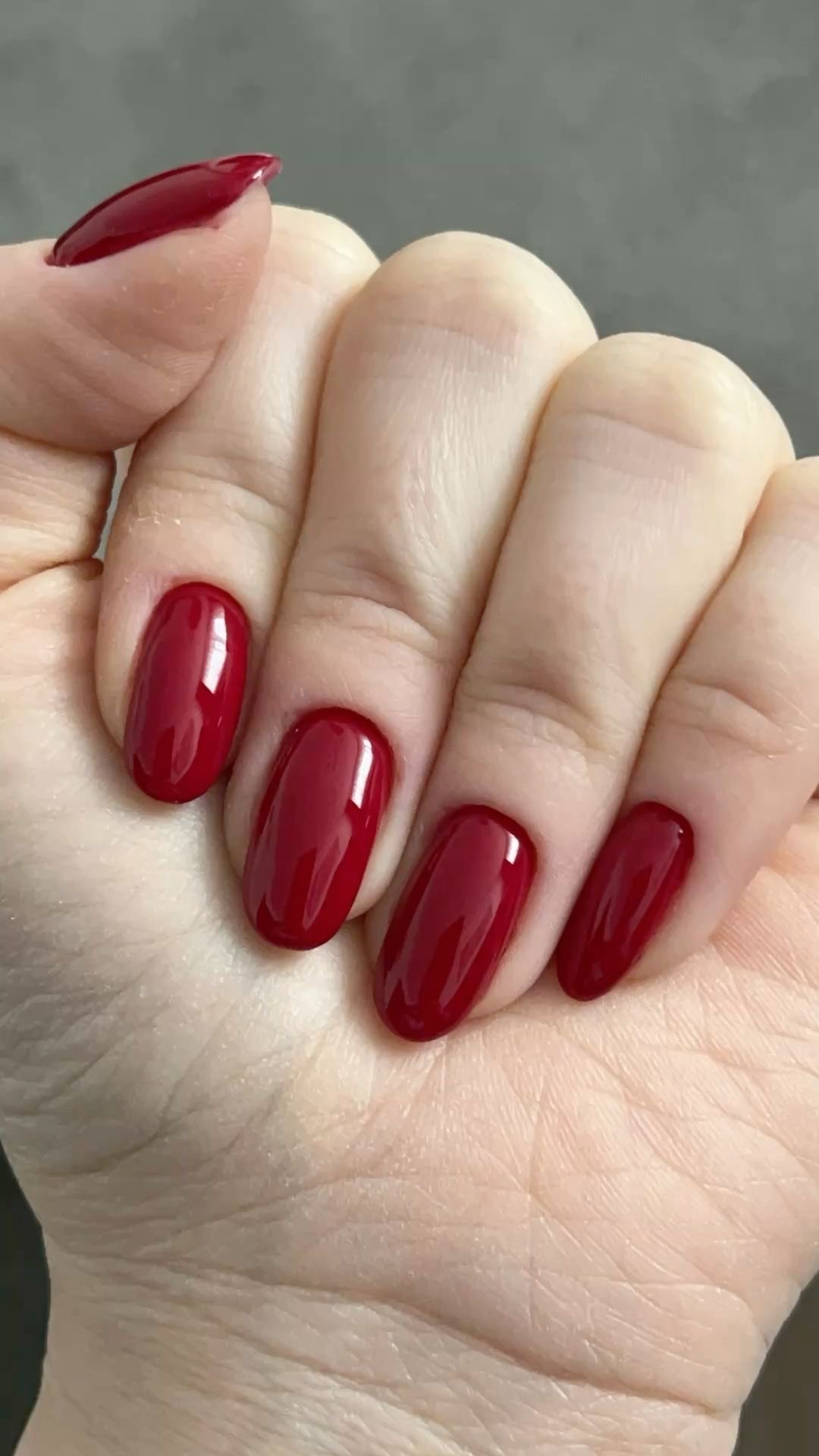 Stiletto French nail design by Chloe Belle