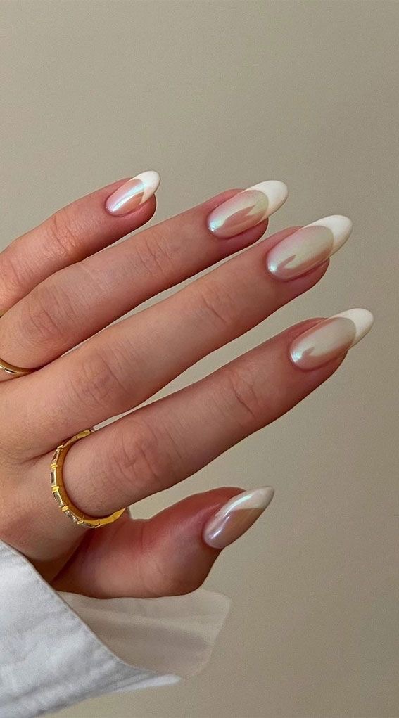 Stiletto aura nail design by Chloe Belle