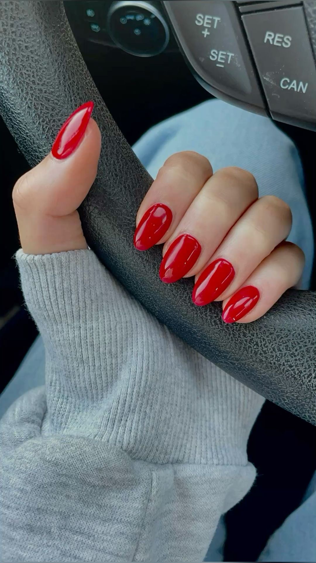 Squoval art nail design by Mae Sullivan