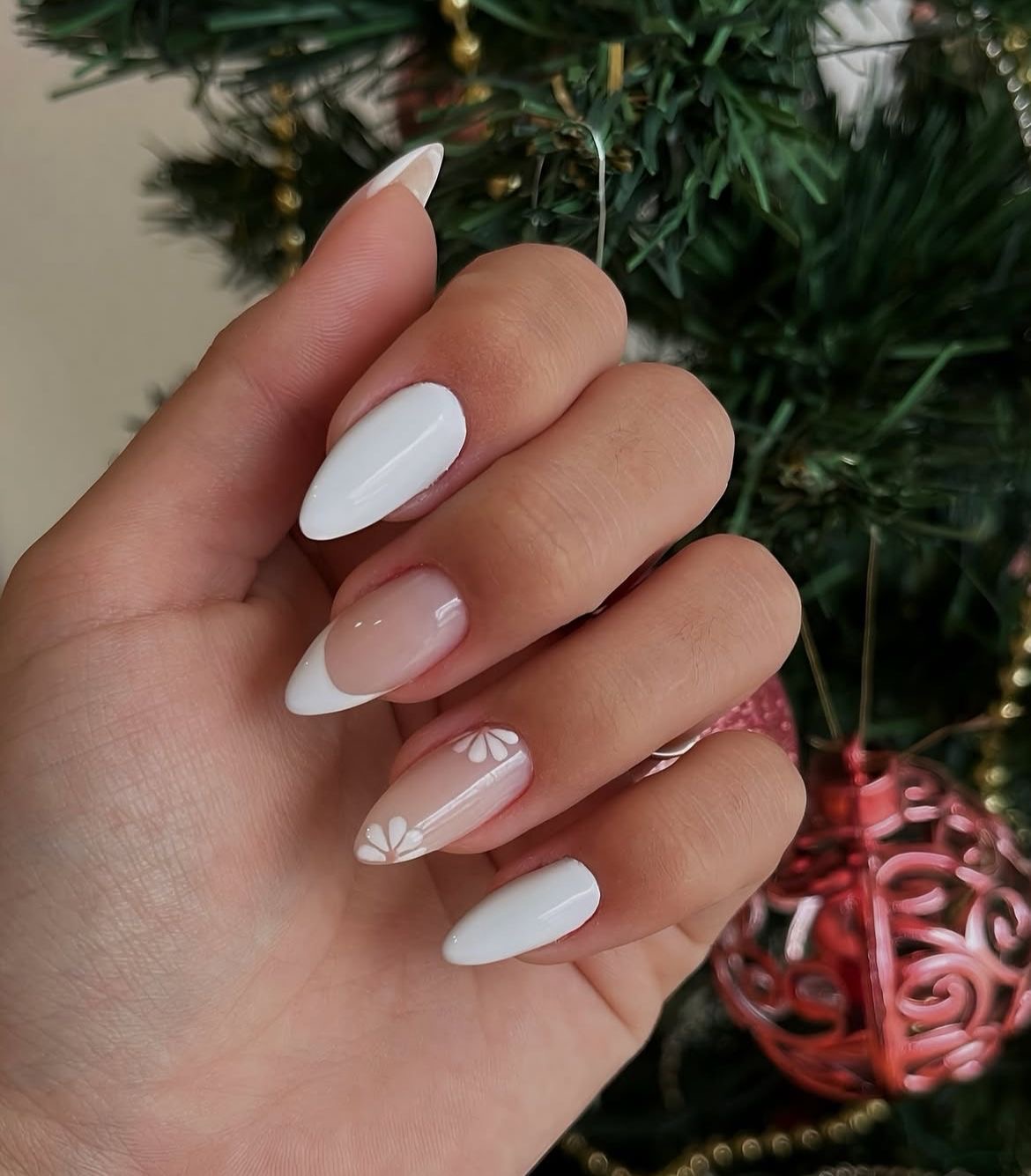 Square art nail design by Kylie Bloom