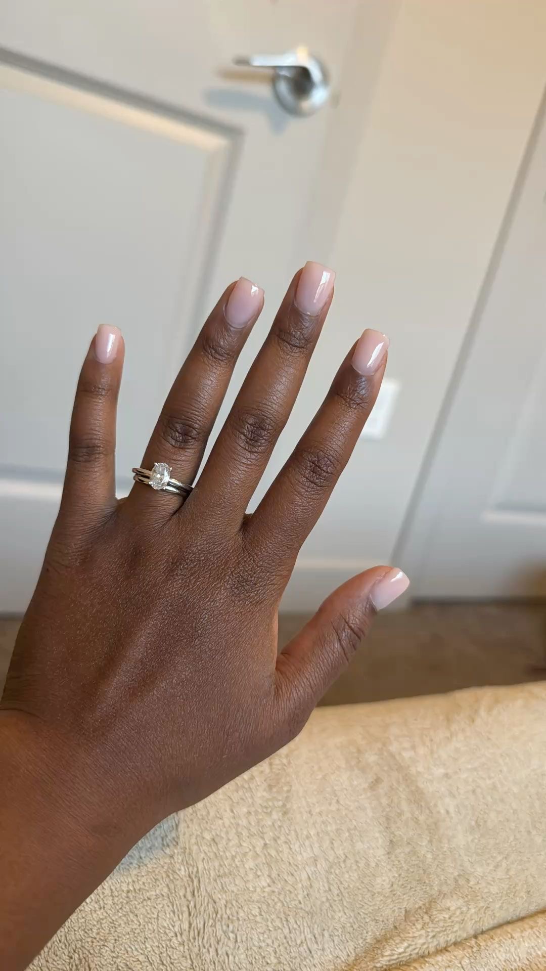 Almond aura nail design by Natalie Quinn