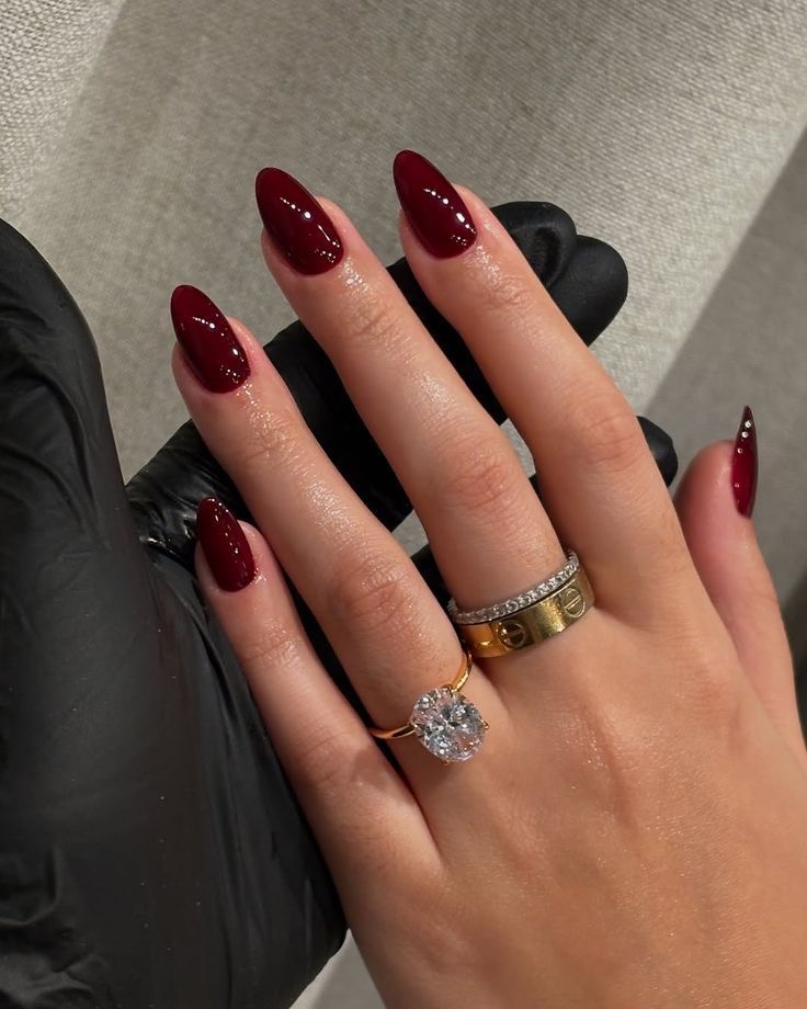 Stiletto ombre nail design by Natalie Quinn