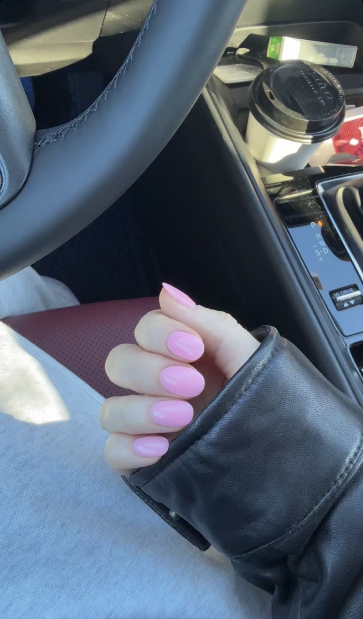 Stiletto French nail design by Valentina Hart