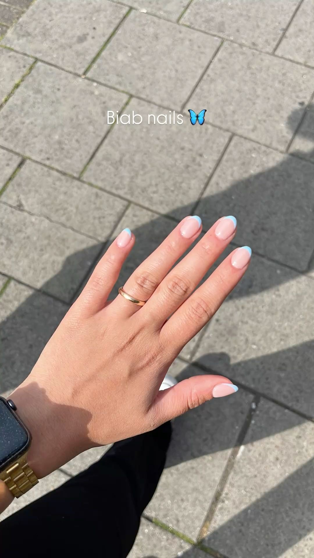 Stiletto glazed nail design by Valentina Hart