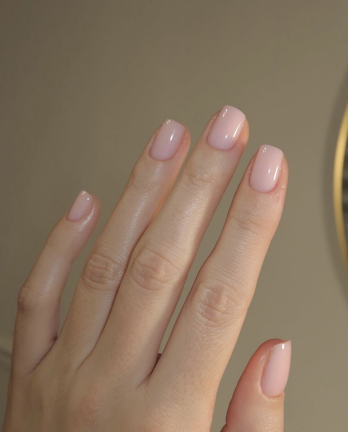 Almond rhinestone nail design by Sophie Hart
