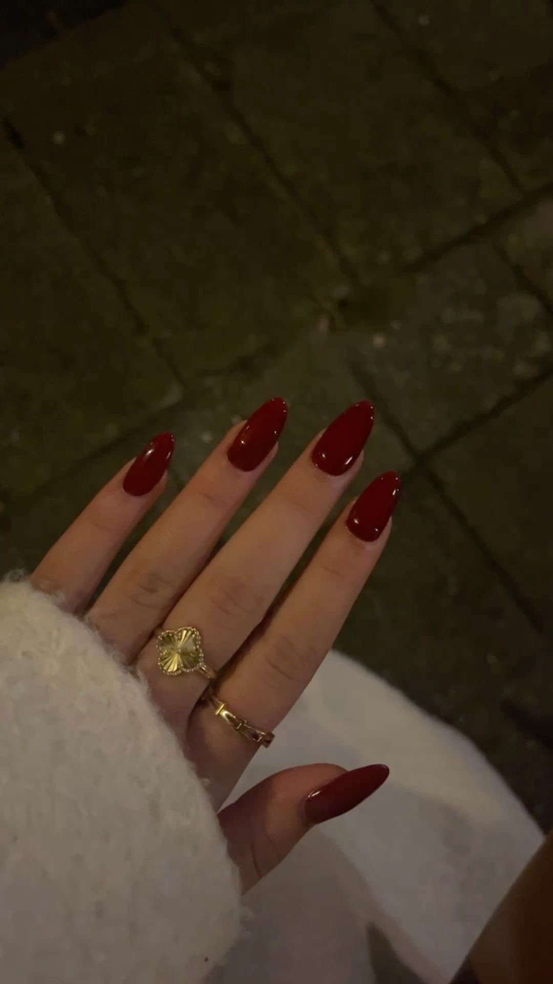 Oval ombre nail design by Ava Quinn
