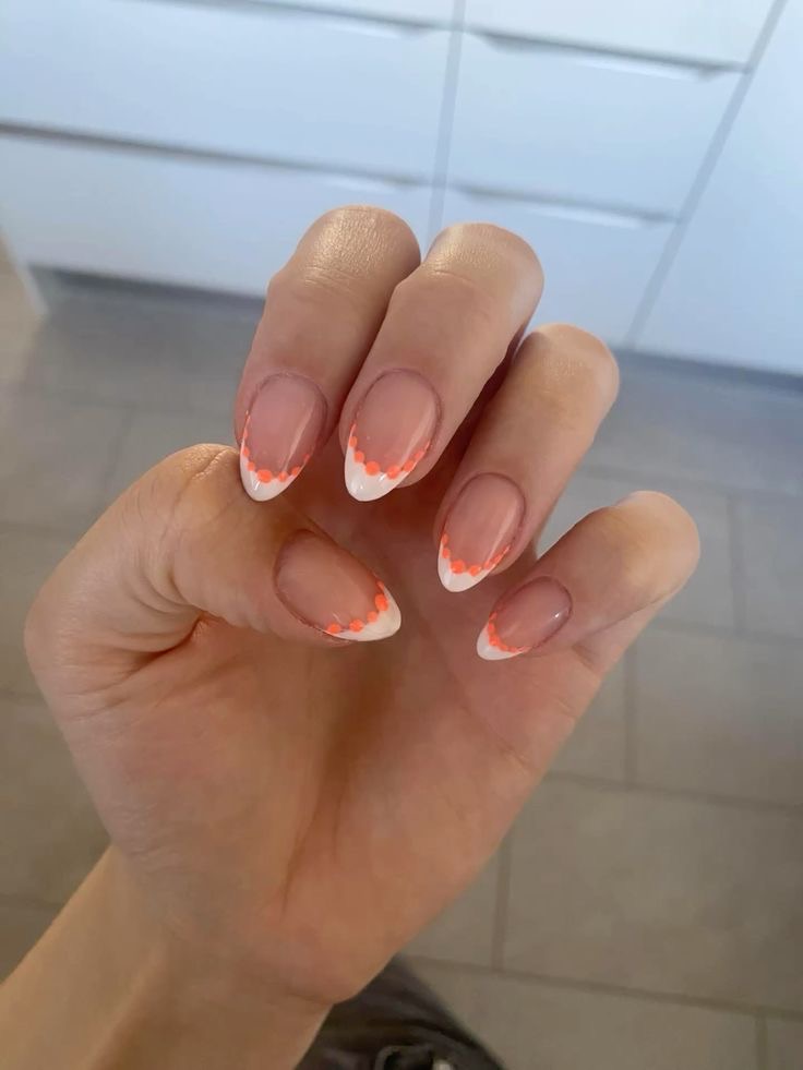 Stiletto French nail design by Ava Quinn