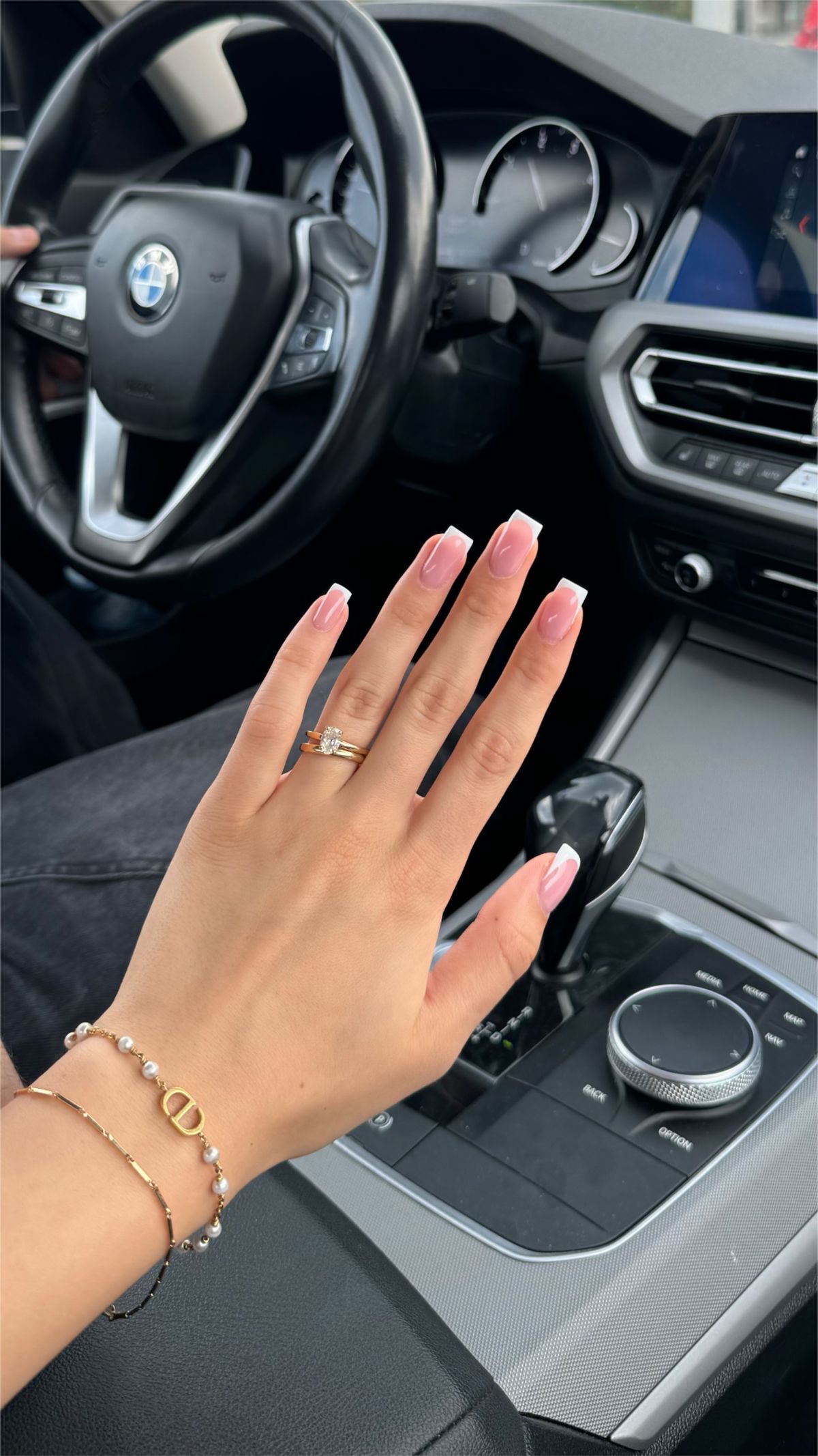 Almond glazed nail design by Ava Quinn