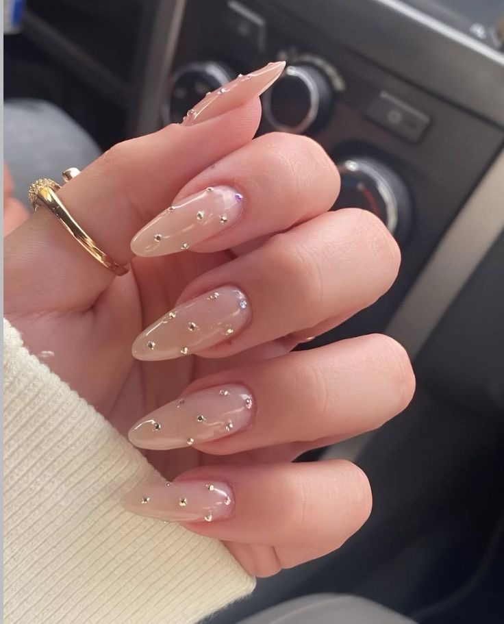 Square ombre nail design by Faye Nguyen