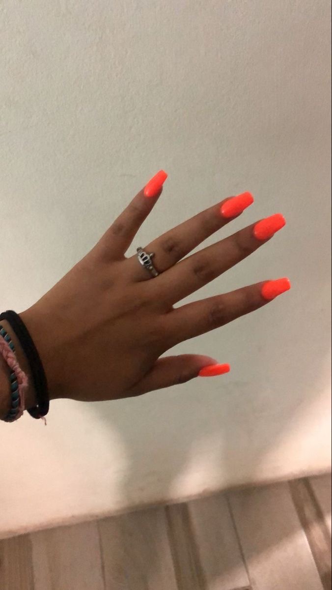 Squoval art nail design by Scarlett May
