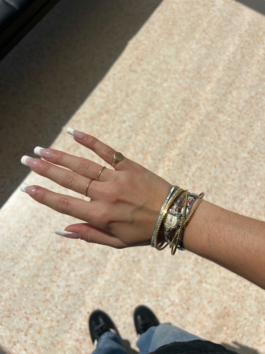 Oval art nail design by Scarlett May