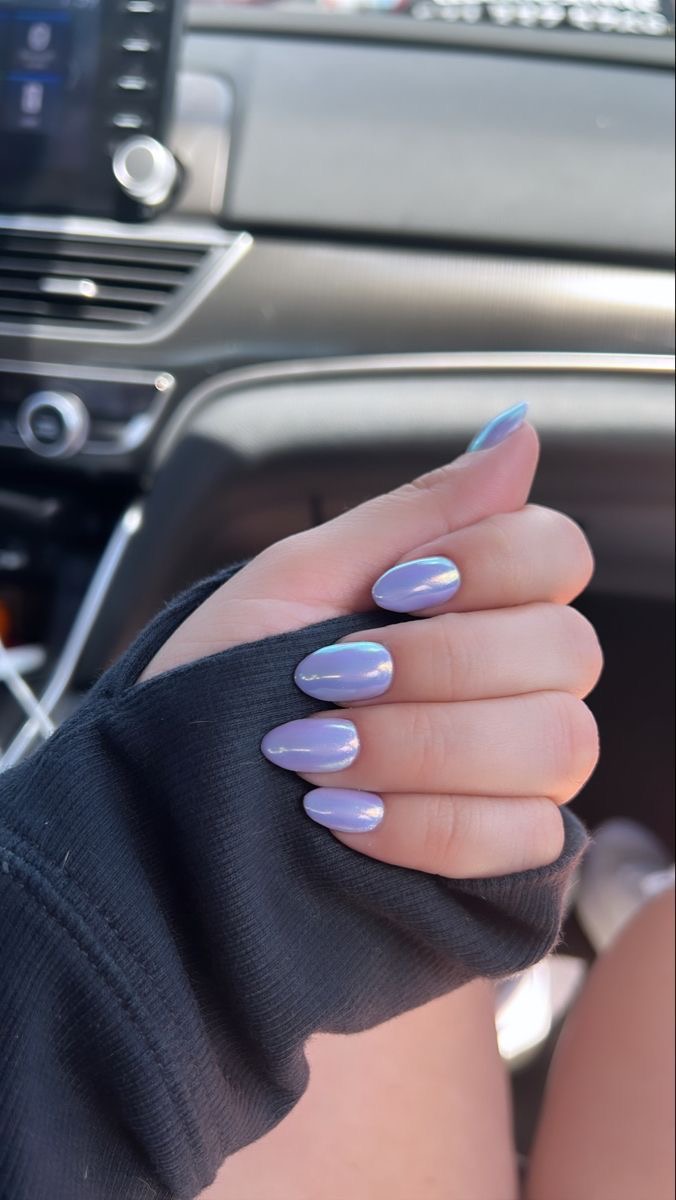 Squoval French nail design by Vivian Bloom