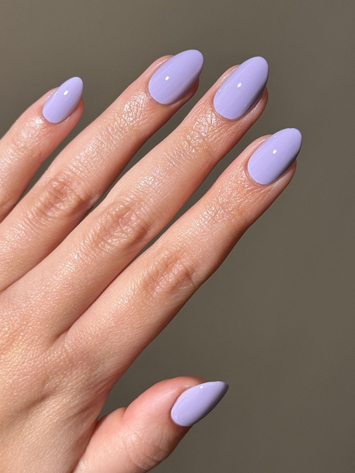 Almond floral nail design by Lily Rose