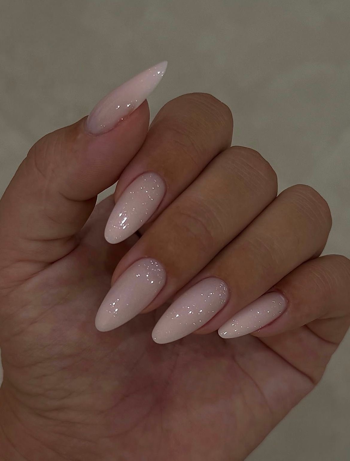 Squoval French nail design by Lily Rose