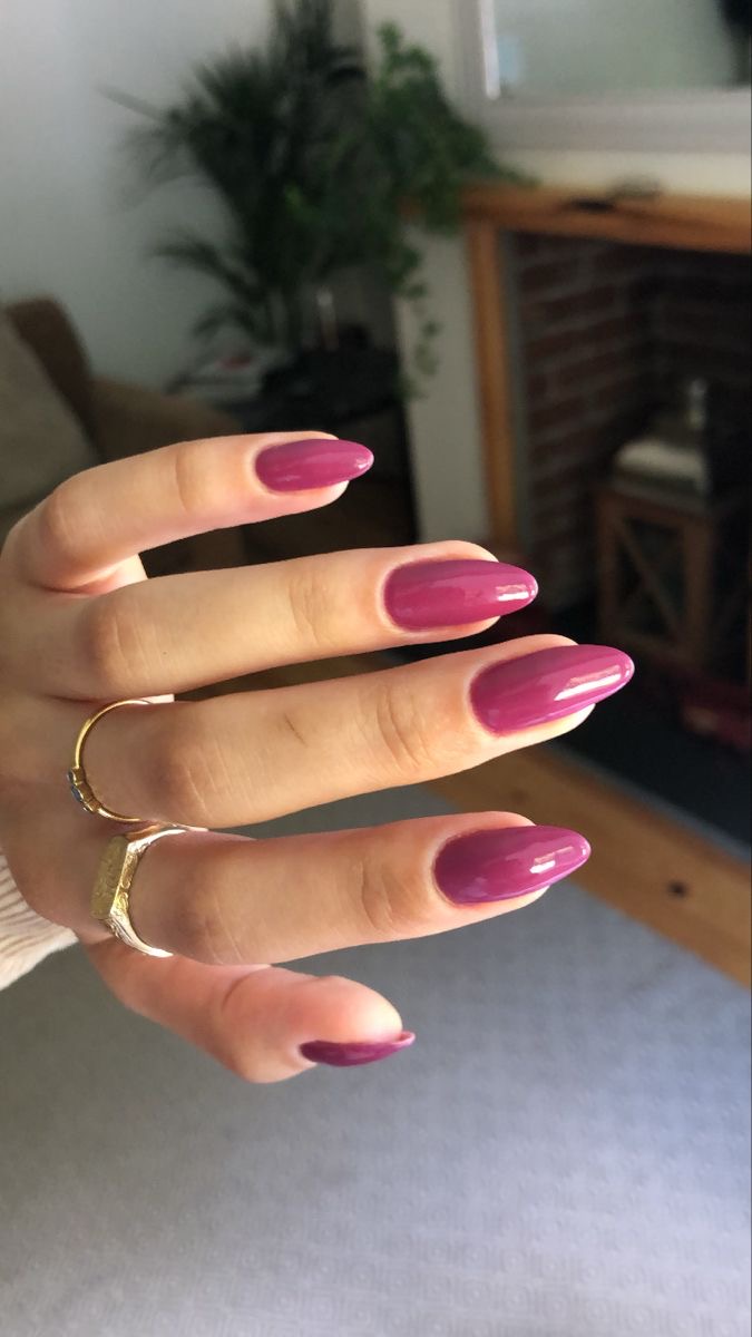 Almond French nail design by Nora Rose