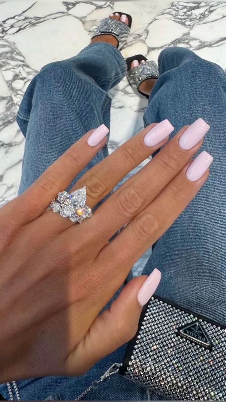 Oval French nail design by Harper Jade