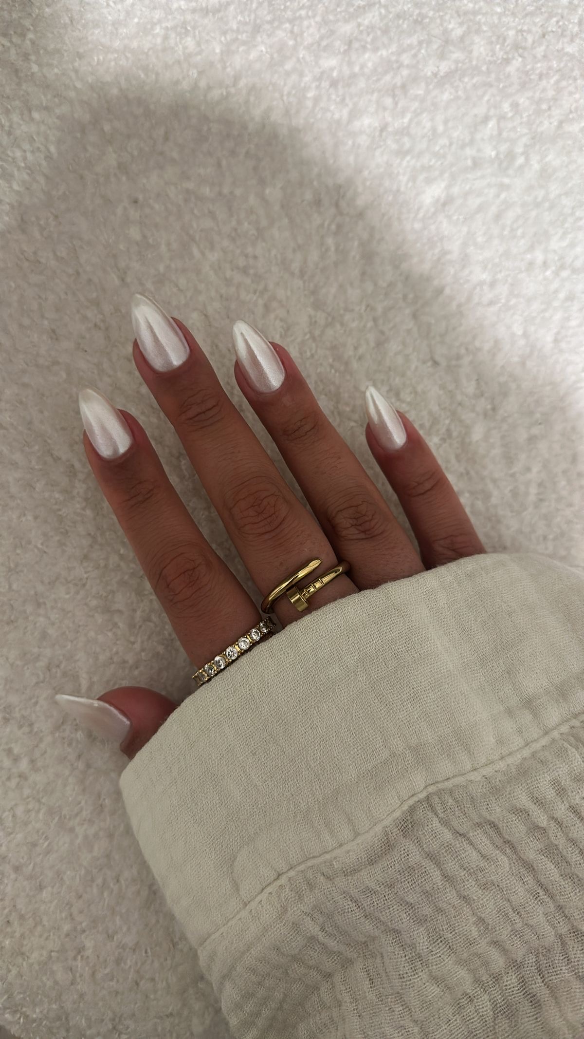 Squoval art nail design by Harper Jade